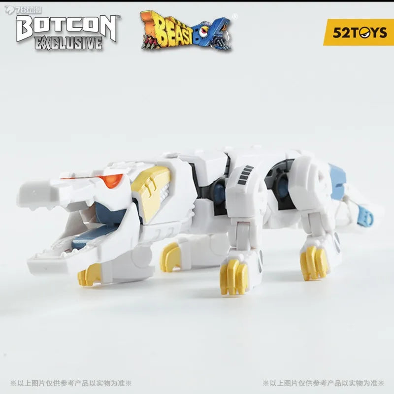 52TOYS BEASTBOX Finished Product Movable Limited Edition Set Kangaroo Tiger Crocodile Dragon Action Toys Model Gifts for Boys