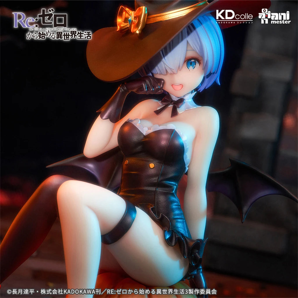 Original AniMester Re: 0 Rem &amp; Ram Phantom Night Enchantress ver Anime Figur PVC Sammlermodell Satuette Spielzeug Ornament Geschenk
