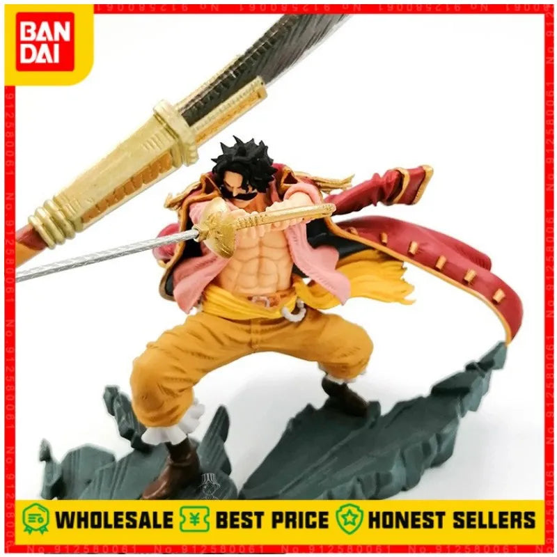 Anime One Piece Actionfigur Edward Newgate Vs Gol D Roger Duel Collection Souvenirs Modellsammlung Spielzeug Geburtstagsgeschenk