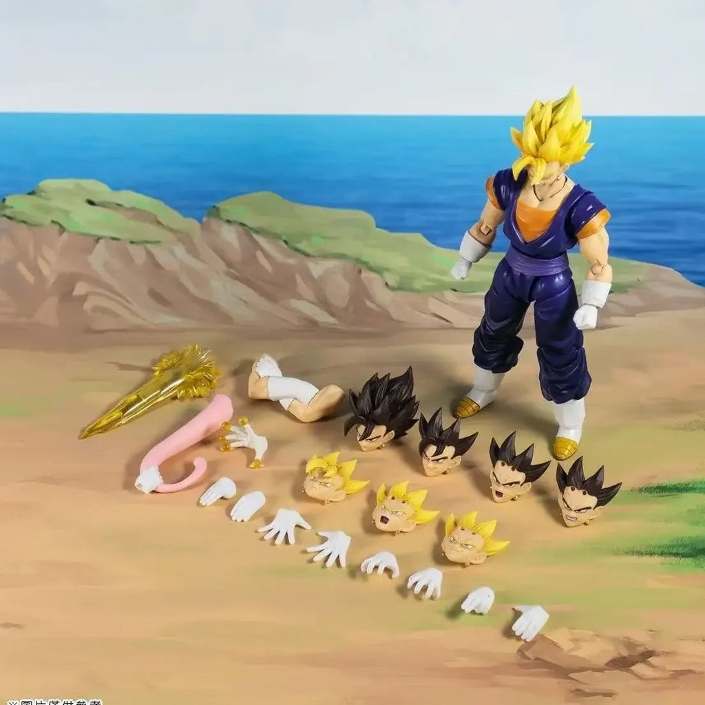 Demoniacal Fit DF Dragon Ball S.H.Figuarts SHF Super Three SSJ3 Royal Blood Vegeta Bitter Reprint 2023 New Anime Action Figures