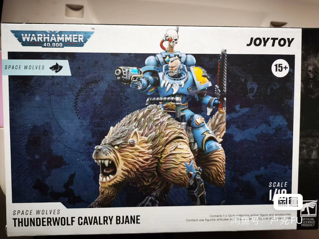Original in Stock JOYTOY Space Wolves Thunderwolf Cavalry Bjane 1/18 Figures Model Toys Gifts Collection Ornaments