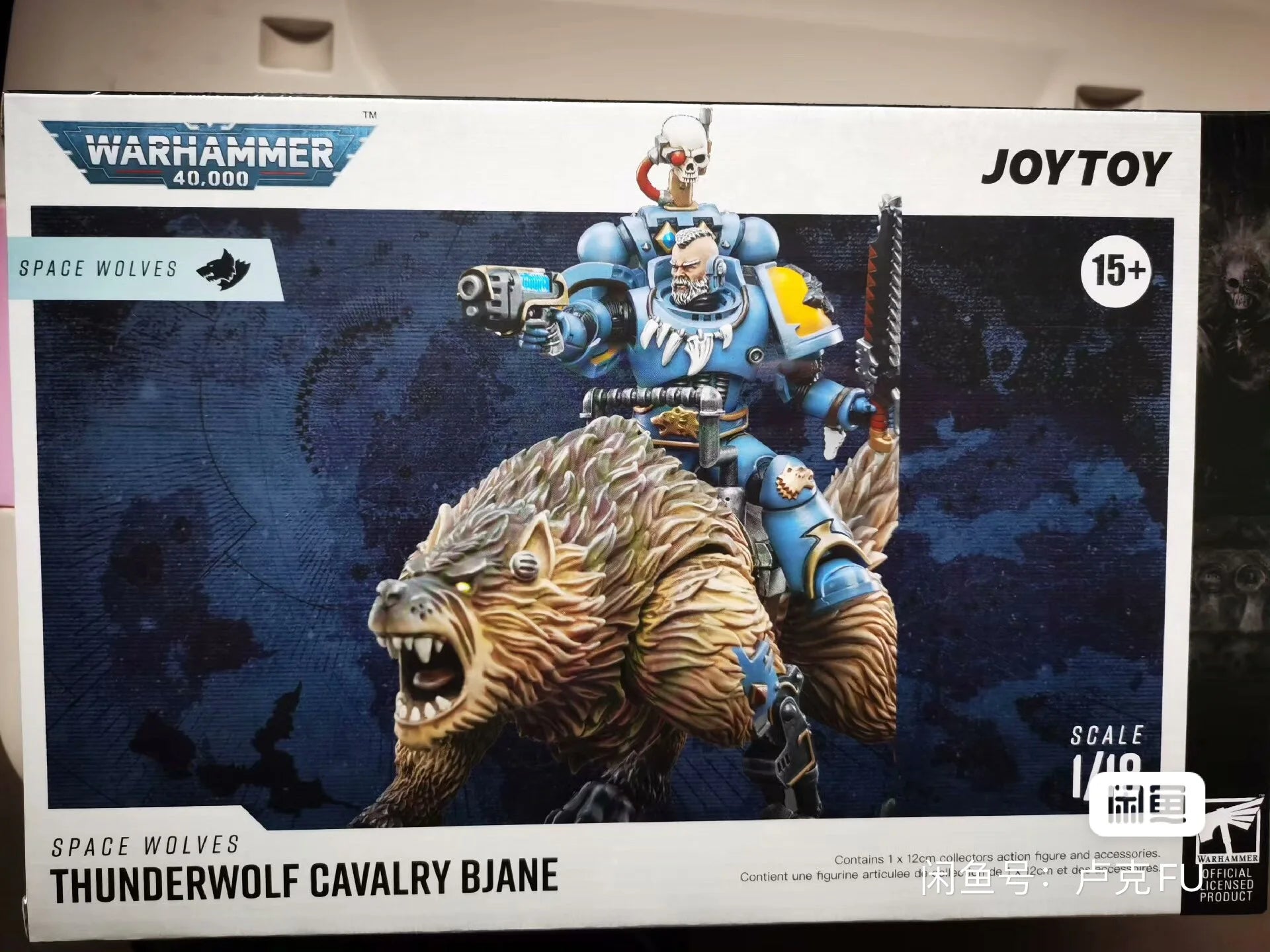 Original in Stock JOYTOY Space Wolves Thunderwolf Cavalry Bjane 1/18 Figures Model Toys Gifts Collection Ornaments