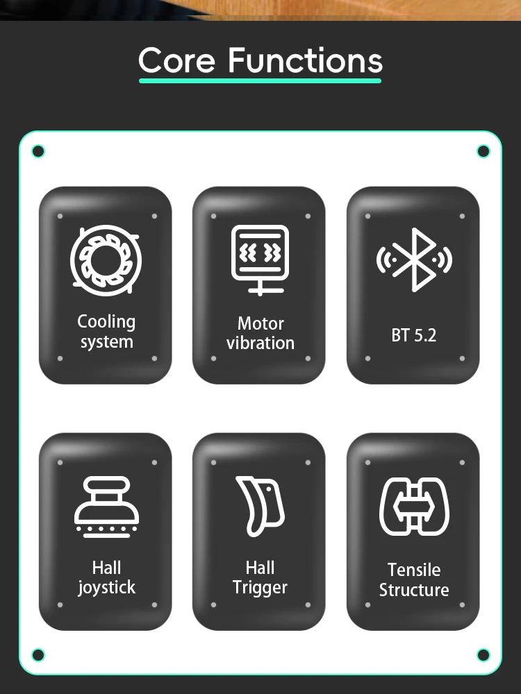 Безжичен контролер DATA FROG X3 за Android, геймпад за Samsung Galaxy, PUBG Mobile, Switch/Switch OLED