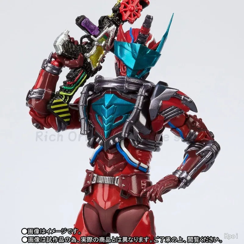 【In Stock】Original BANDAI S.H.F BLOOD STALK KAMEN RIDER BUILD Anime Figure Model