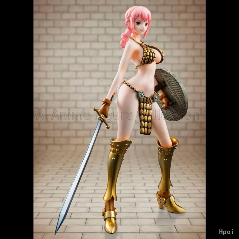 Original MegaHouse Portrait.Of.Pirates ONE PIECE  "Sailing Again" Gladiator Rebecca【Limited Edition】 Anime Characters Models
