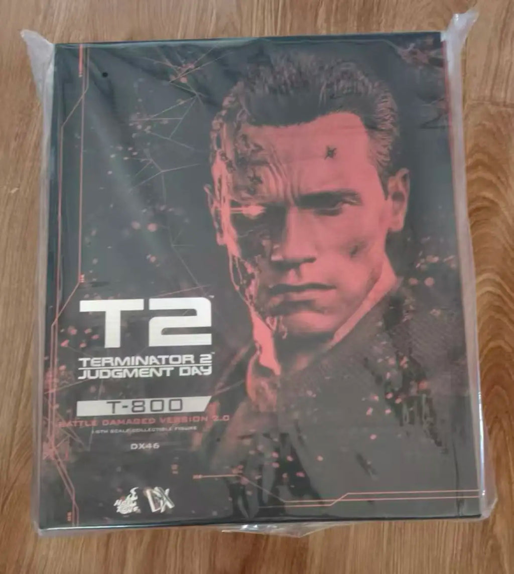 Original Hot Toys HT MMS795 Terminator 2 Judgment Day T-800 2.0 1/6th In Stock Anime Action Collection Figures Model Toys