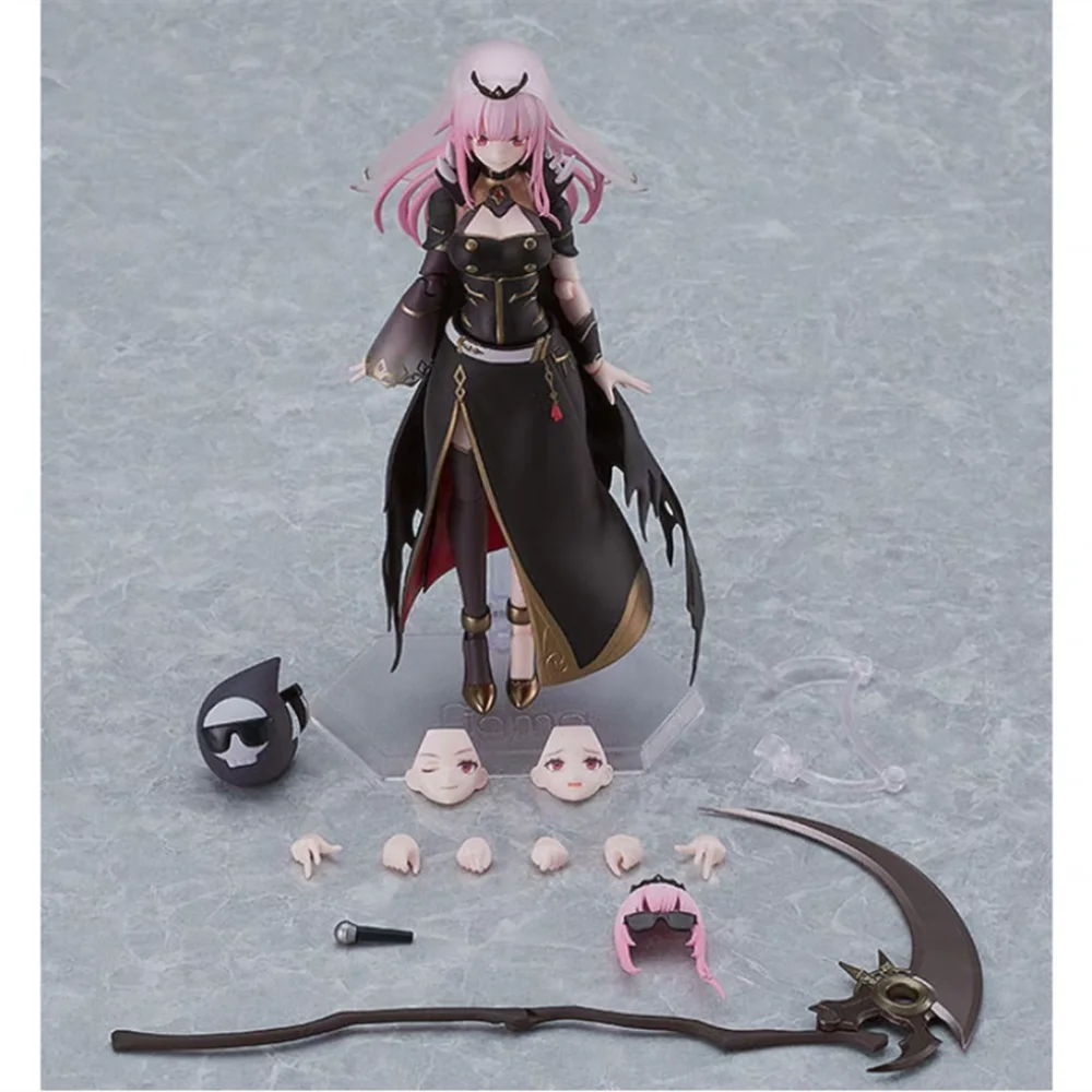 figma 602 Hololive Production Mori Calliope Painted Non-Scale Action Figure Toy Anime Figurals Brinquedos