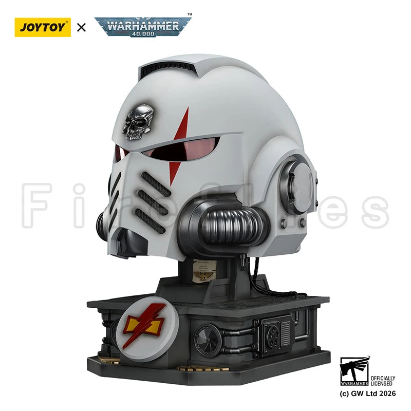 [Pre-Order]JOYTOY Action Figure 40K White Scars MkX Helmet & Display Stand