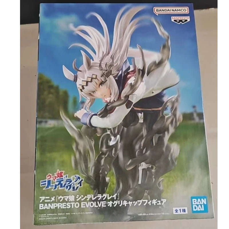 Japanese Version Of Authentic Glasses Factory Evolve Horse Racing Girl Oguri Hat Tamamo Cross Scenery Figure Toy Gift