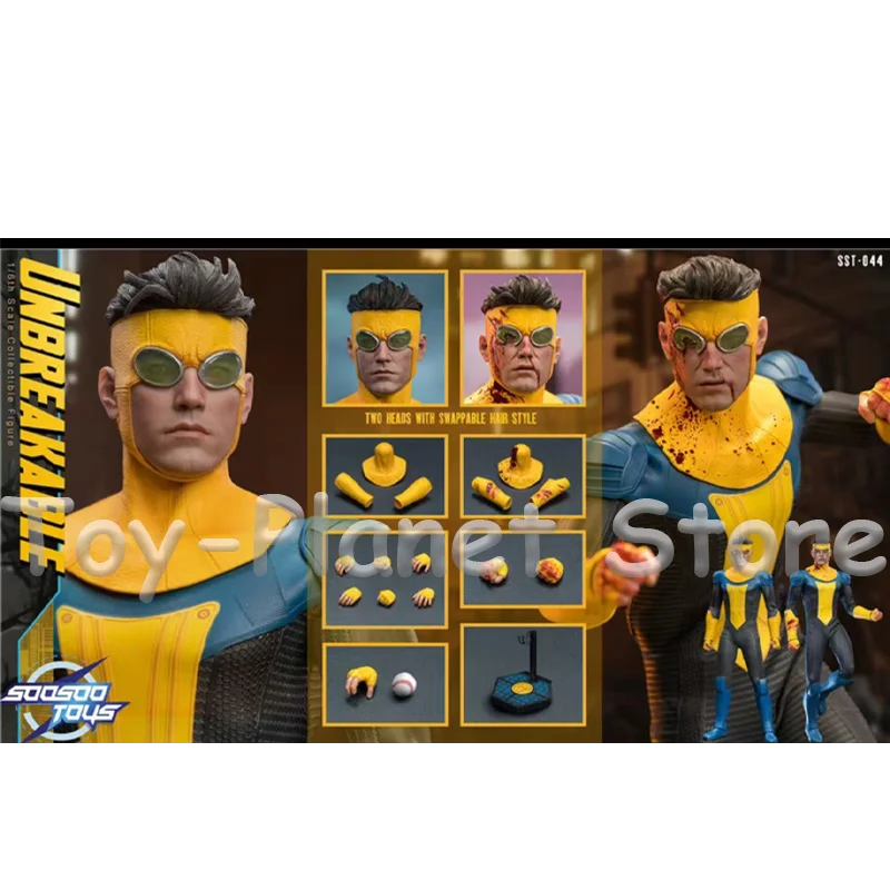 Soosootoys 1/6 SS-T044 SS-T038 Invincible Boy Omni Man Multi-Jointed Movable Shapeshift Action Figure Accessories Custom Toys