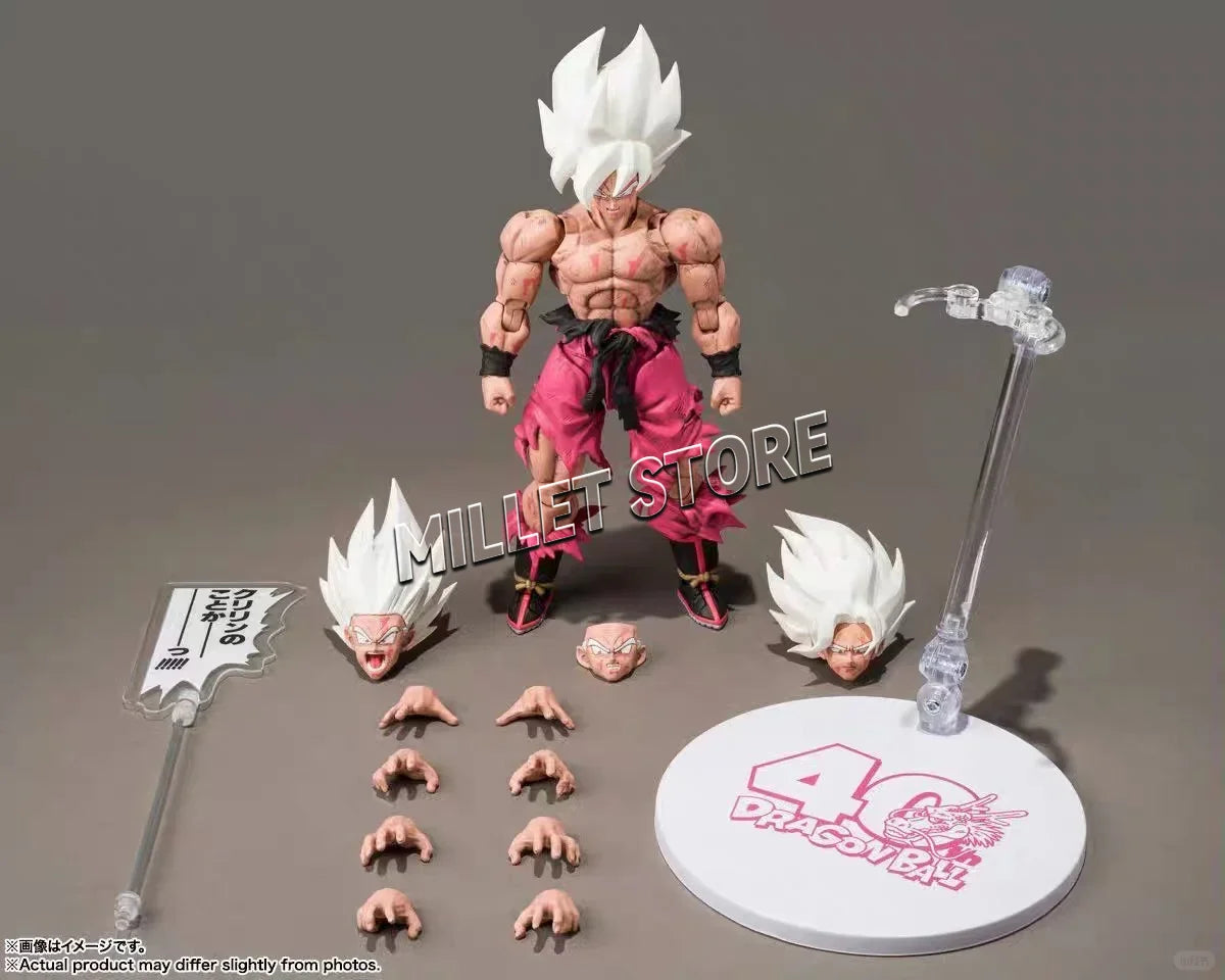 100% Original Genuine BANDAI S.H.Figuarts DRAGON BALL SUPER SAIYAN SON GOKU GENKIDAMATSURI EDITION SHF Action Figure Toy
