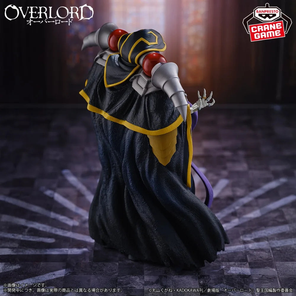 In Stock Bandai Original Genuine Banpresto Anime Overlord IV Ainz Ooal Gown 22cm Collection Model Toy Figures Birthday Gift