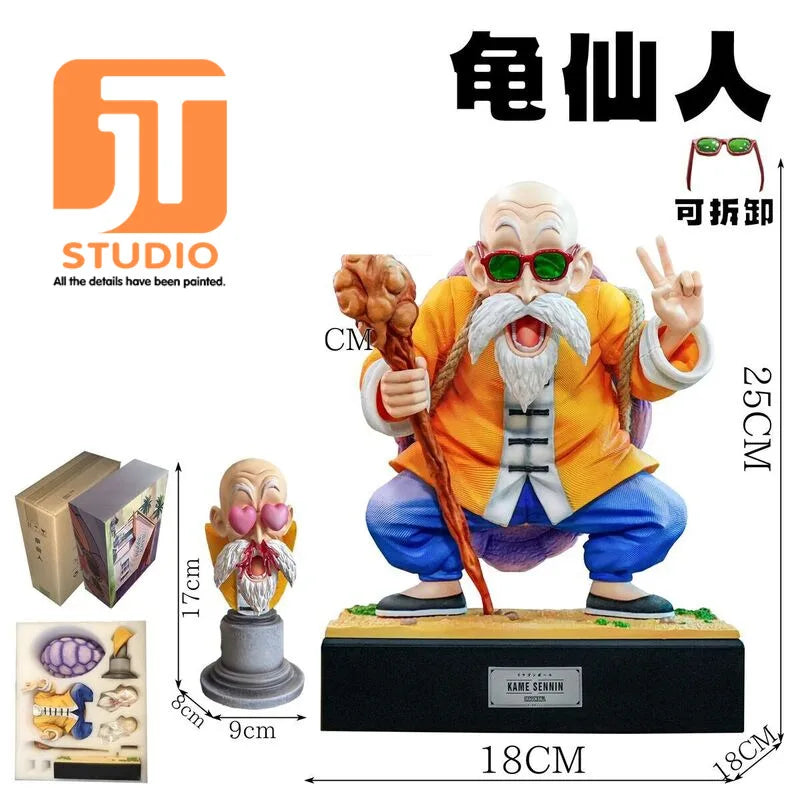 JT Studio Dragon Ball Z Goku Vegeta Gogeta SSJ1 SSJ2 SSJ4 SSJ3 Vegetto Dragonball Anime Model Figure GK Statue DBZ Figurine Toys