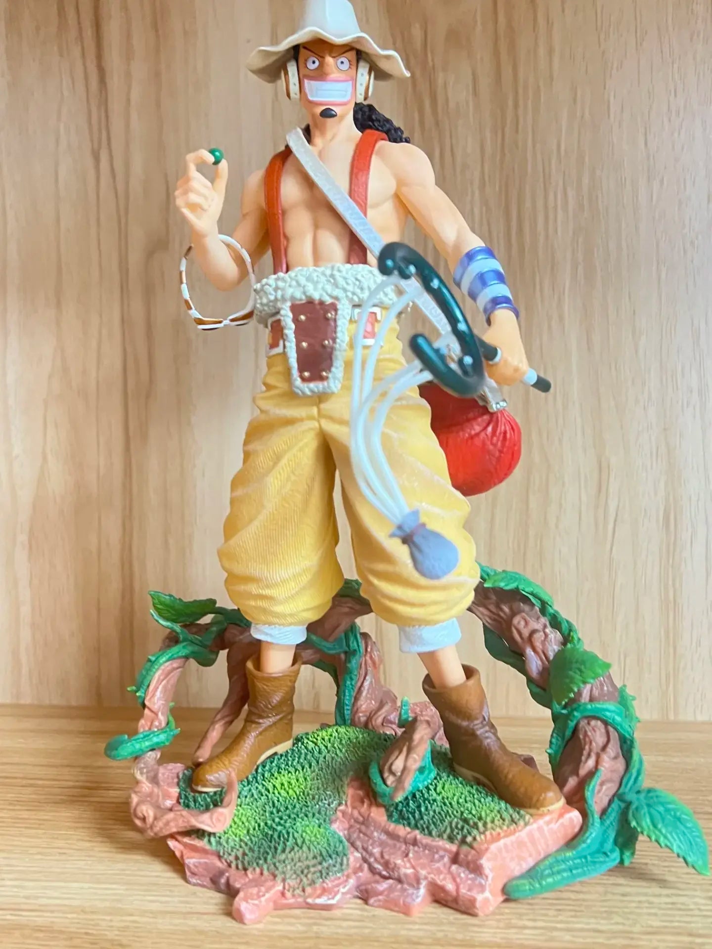 In Stock 25cm ONE PIECE Anime Figures Usopp Figures Two years later PVC Statue collection Model Room decoration Toys Gifts