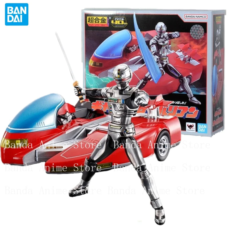 In stock Original Genuine Super alloy soul Space Sheriff Gavan SAIBARIAN 40th Bandai Anime Model Toys Action Figure Gifts