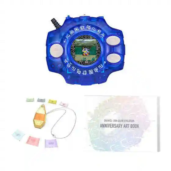 Bandai Digimon Digivice Tyrannosaurus Machine Figure 25th Anniversary PB Limited Taichi Yamato Color Screen Digivice Collect Toy