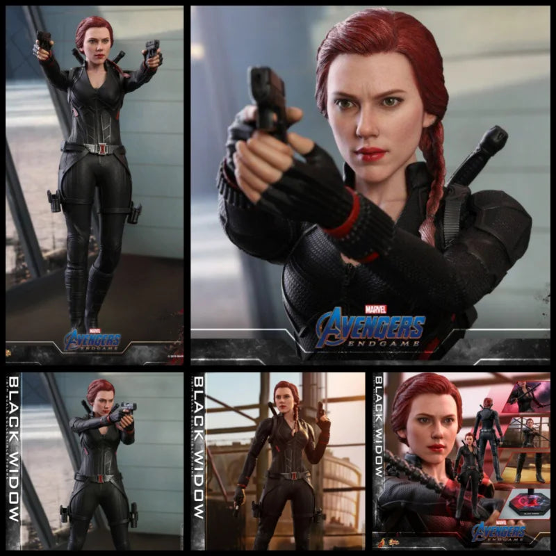 In Stock Hot Toys Avengers 4 Scarlett Black Widow 7.0 HT 1/6 MMS533 Action Figure Joint Movable Toy Birthday Collection Gift Toy