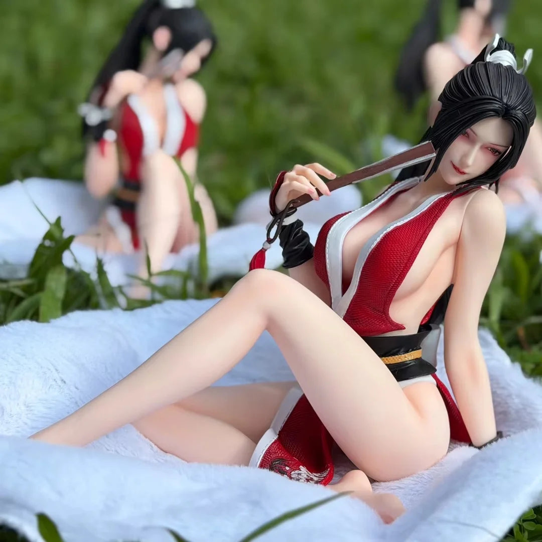 NEW Mai Shiranui figurine 1/4 Japanese Anime Girl PVC Action Figure Toy GK Game Statue Collectible Model Doll Toy For Gifts