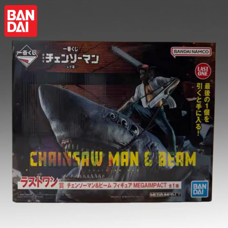 In Stock Bandai Original Banpresto Ichiban Kuji Chainsaw Man Denji Action Figure Model Doll Brand New Boxed Toys Garage Model