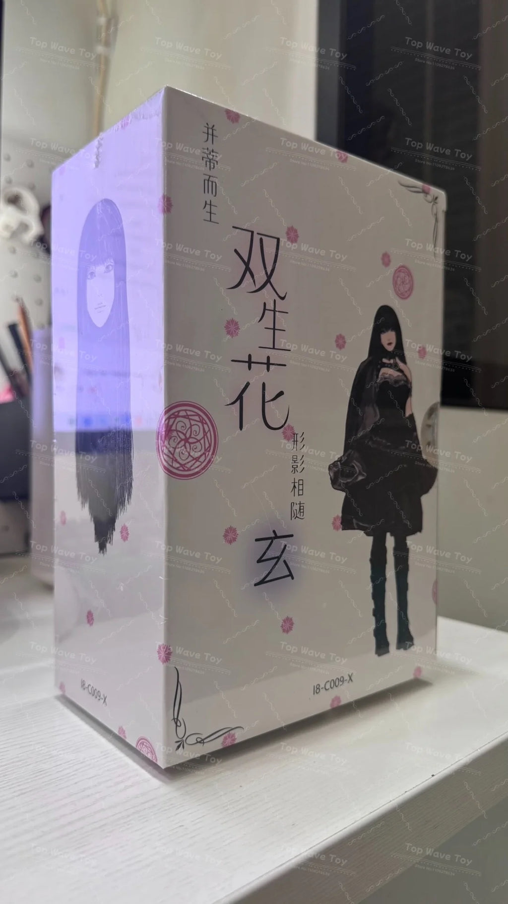 New Stock I8TOYS I8-C009 1/6 Twin-flowered Yue Xuan Movable Eyes Head Sculpt Dress Set Model Fit 12'' Female Soldier Action Toy
