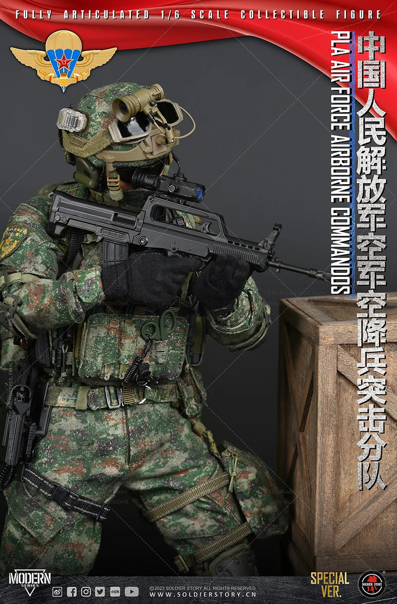 SoldierStory SS134 1/6 Scale 12-inch Full Set Action Figure - Male Soldier Special Operations Air Forces Collectible Male