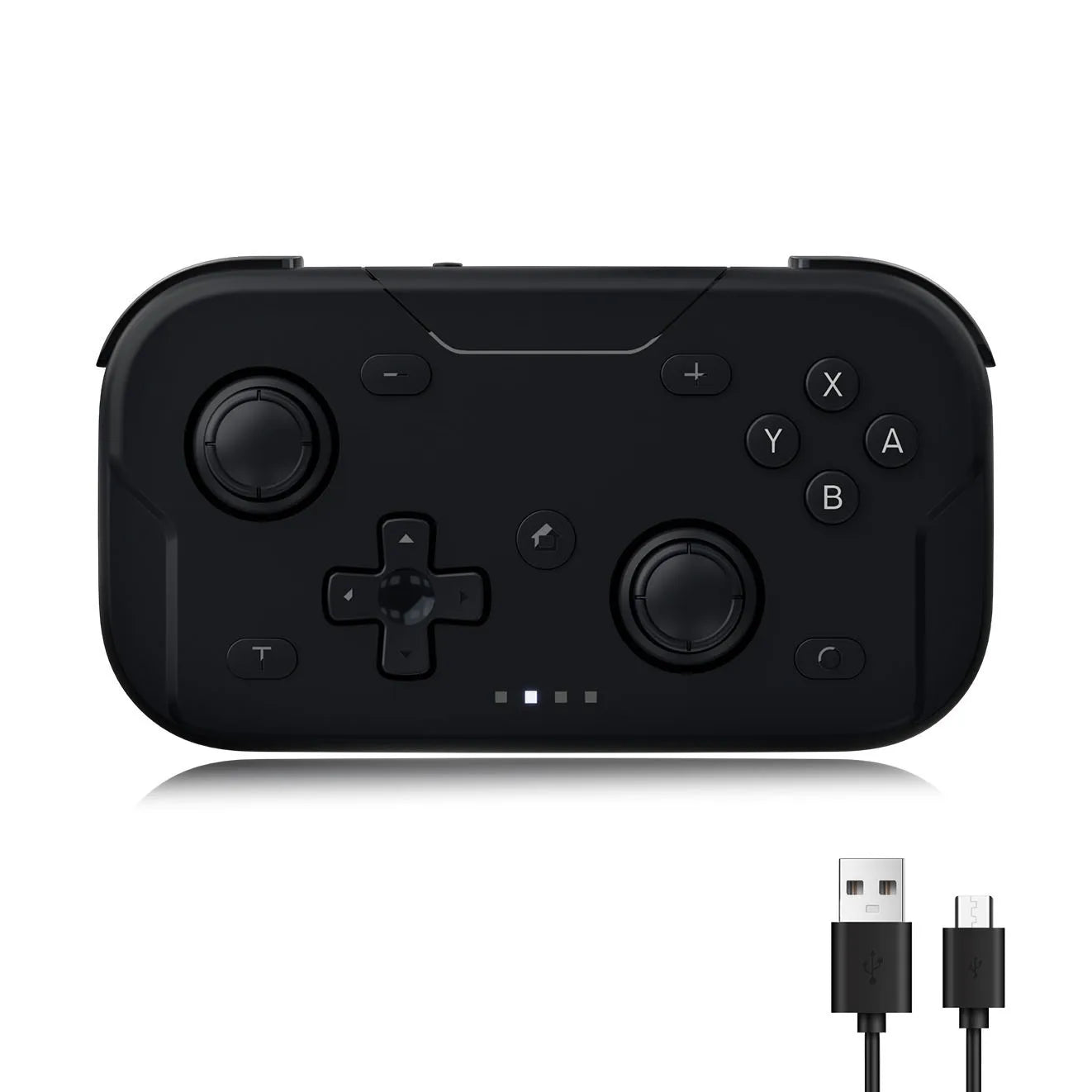 AceGamer Kabelloser Taschen-Controller für Switch/Switch2/Android/iOS/PC/Steamdeck Bluetooth-Gamepad mit 6-Achsen-Gyroskop-Joystick