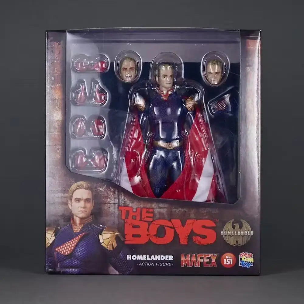 Medicom Toy Mafex 151 Homelander The Boys Action Collection Figures Model Toys Gifts In Stock