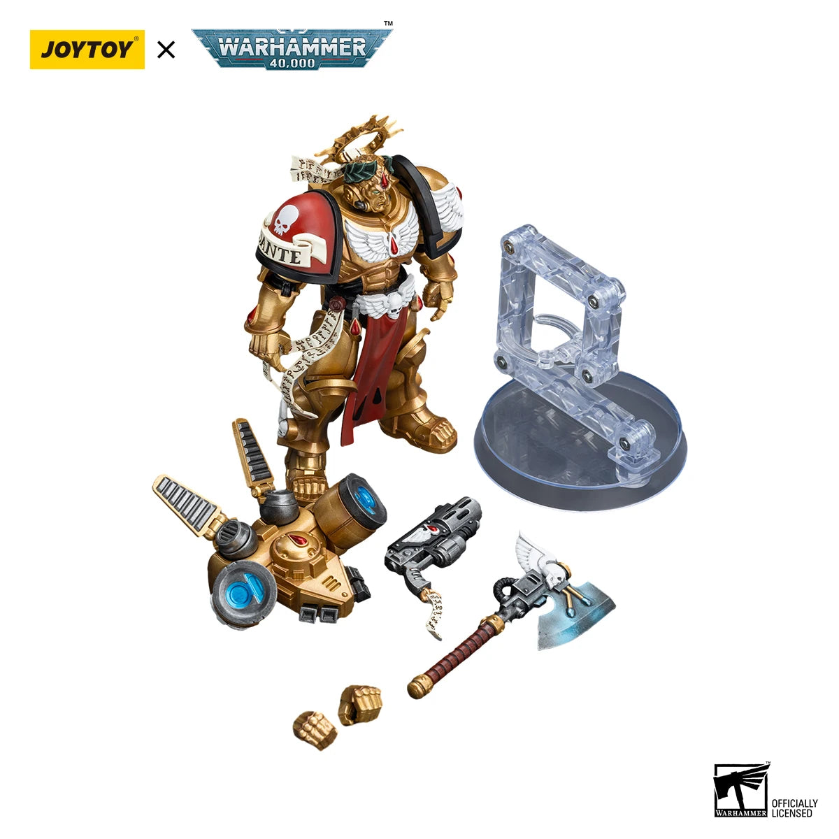 【JOYTOY】Warhammer 40K Blood Angels Commander Dante 1/18 Action Figure Toys