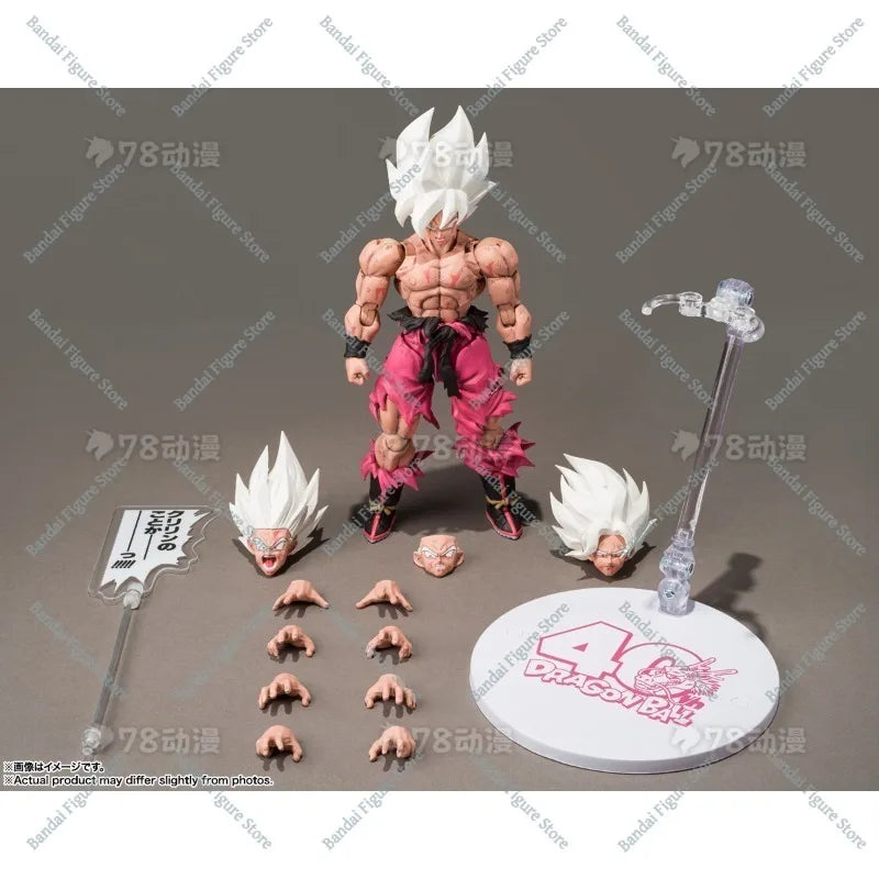 New Products Bandai S.H.Figuarts Dragon Ball Z Super Saiyan God Vegeta Goku Burdock Dodoria Zarbon Anime Action Figure Toy Gift