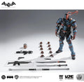 Deathstroke Arkham Knight 1/12 Scale Action Figure - High Articulation Collectible Toy Model DC002 by LPZZ Gift for Collectors