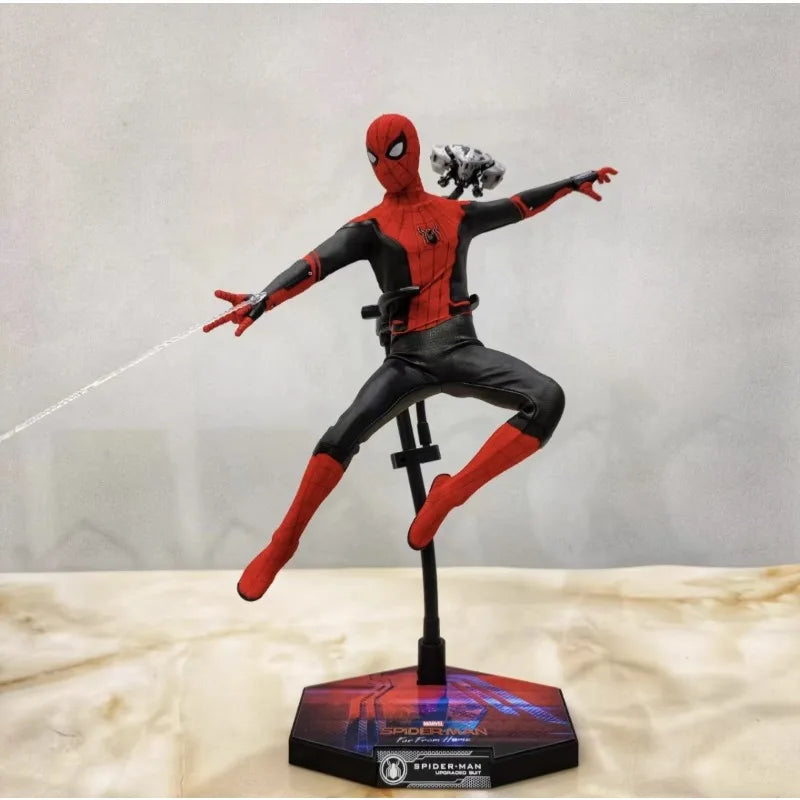 Original HOTTOYS MMS542 1/6 Collectible Toys Spider-Man Far From Home Super Hero Soldier 12'' Action Figure Model Fans Gifts