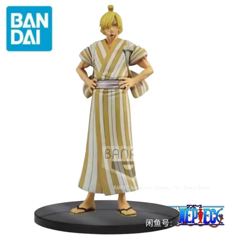 В наличност Оригинални Bandai Banpresto празнични подаръци 100% оригинални One Piece Usopp Sanji фигурка модел статуя орнаменти играчки аниме