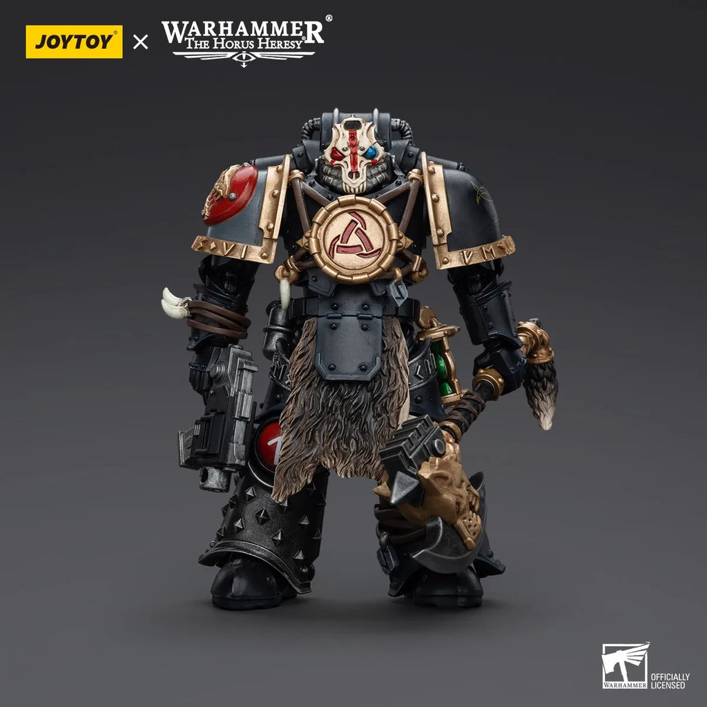Joytoy Warhammer 1/18 Action Figures Space Wolves Deathsworn Pack Deathsworn 1 Model Toy Boy Gifts 3.75inch