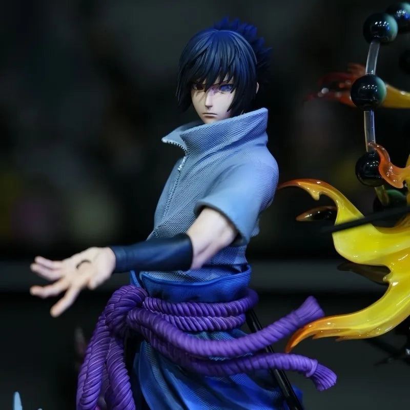 Neues Modell Hypoxia Uzumaki Naruto Uchiha Sasuke Ninja GK Peripherie-Ornamente Trendy Play Geburtstagsgeschenk Anime Figur Modell Puppe