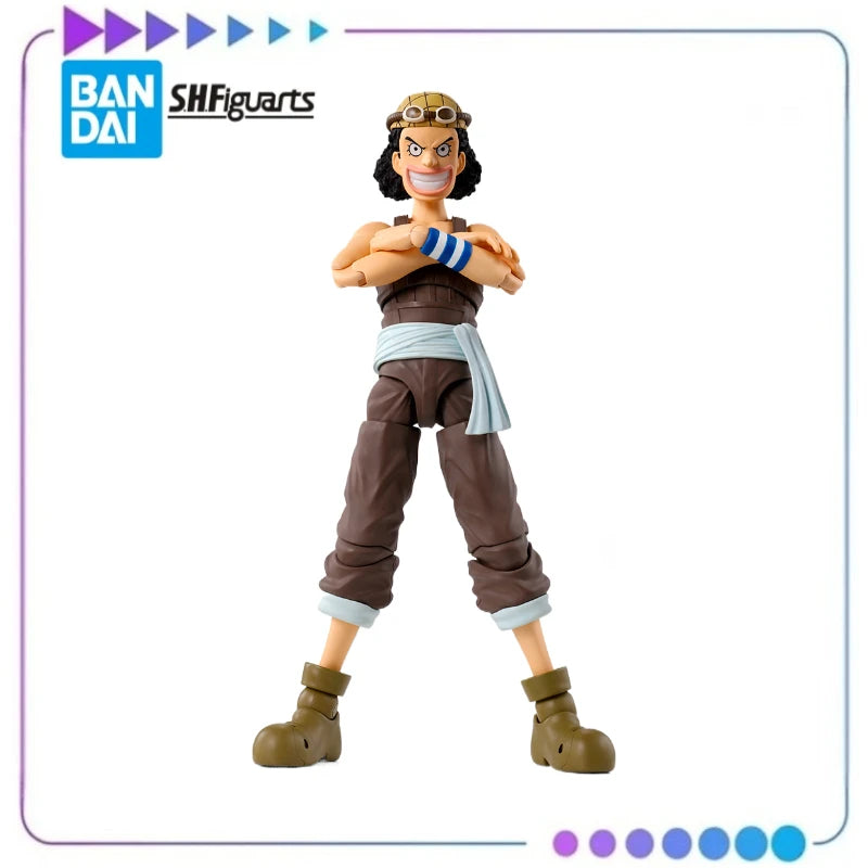 【Pre-sale】BANDAI SHF ONE PIECE Usopp ‌Prologue of The Adventure‌ Action Figures Model Toys
