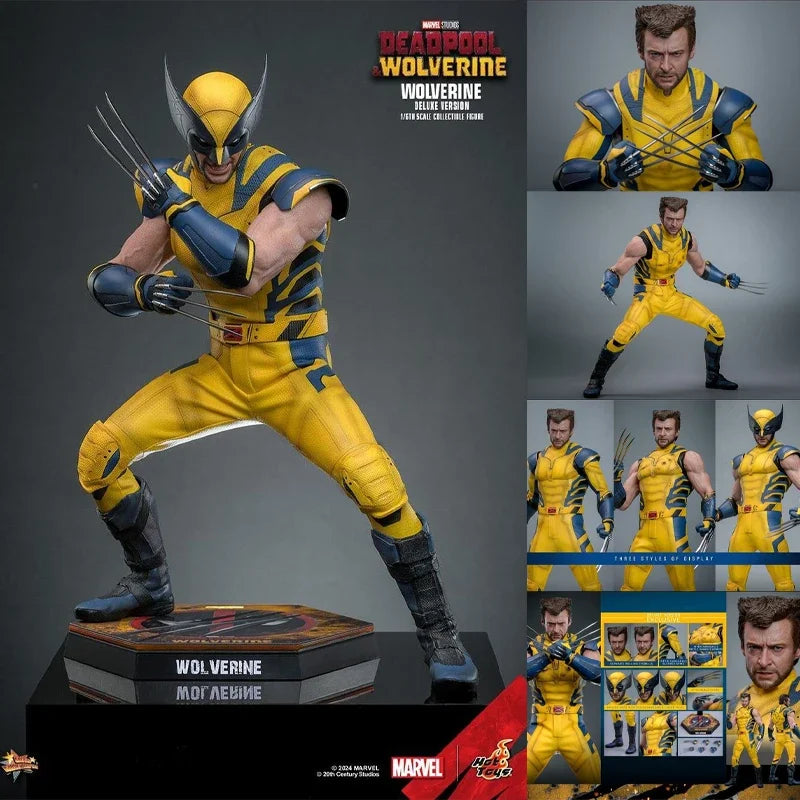 Deadpool & Wolverine Original Hottoys HT James Howlett Logan Wolverine Action Figure Collectible Model Statuette Ornaments Toys