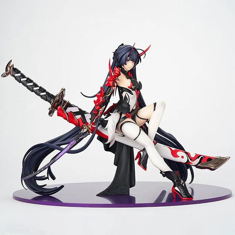 Raiden Mei Herrscher of Thunder 19.5cm Action Figure - Desktop Decoration Game Girl Model Statue Collection Toy