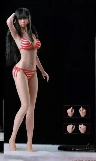TBLeague S34 S35 S36 S37 1/6 Scale Female Soldier Super Flexible Seamless Body Figure with Head Action Figure Doll