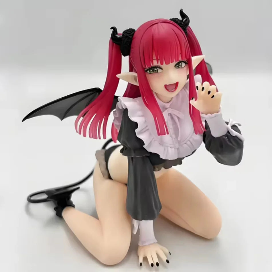 2 Stück My Dress-Up Darling Kitagawa Marin Liz Ver. Anime PVC Actionfigur Sammlermodell Desktop-Dekoration Puppe Geburtstagsgeschenk