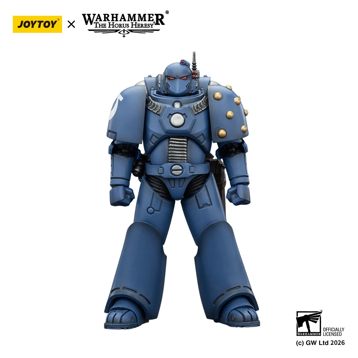 JOYTOY Warhammer 40K Ultramarines MKVI Tactical Legionary 1/18 Action Figure Toys Collection
