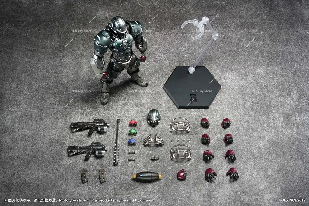 In Stock Original SEXYICE2019 Ice Studio PURE.ICE UNKVAL Crusher-Anaconda Commando Articulated Figure for Collection Gift