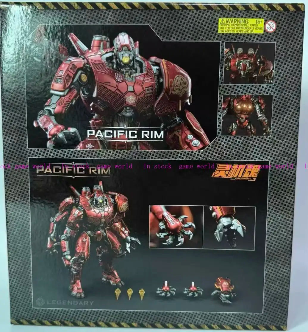 In Stock LINGJIHUN Pacific Rim Crimson Typhoon 19cm Movable Action Figure - Collection Model Boy Gift