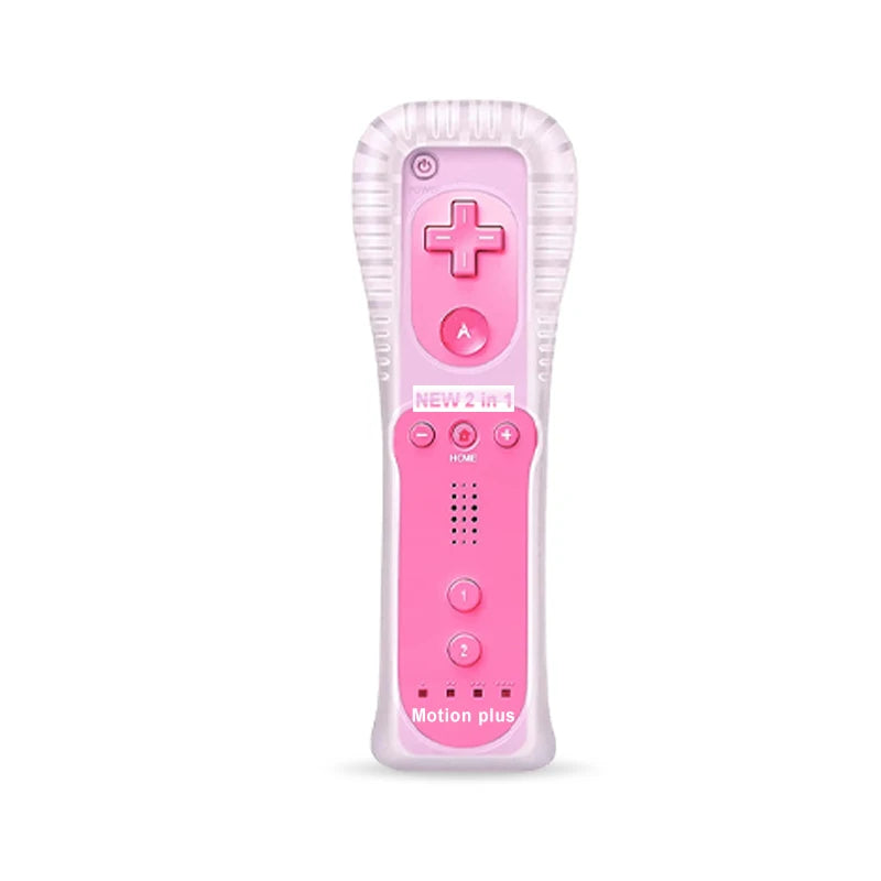 2PCS Controller for Wii Remote Controller Gamepad with Motion Plus For Ninetend Wii/Wii U Wireless Gamepad for Wii Games Console