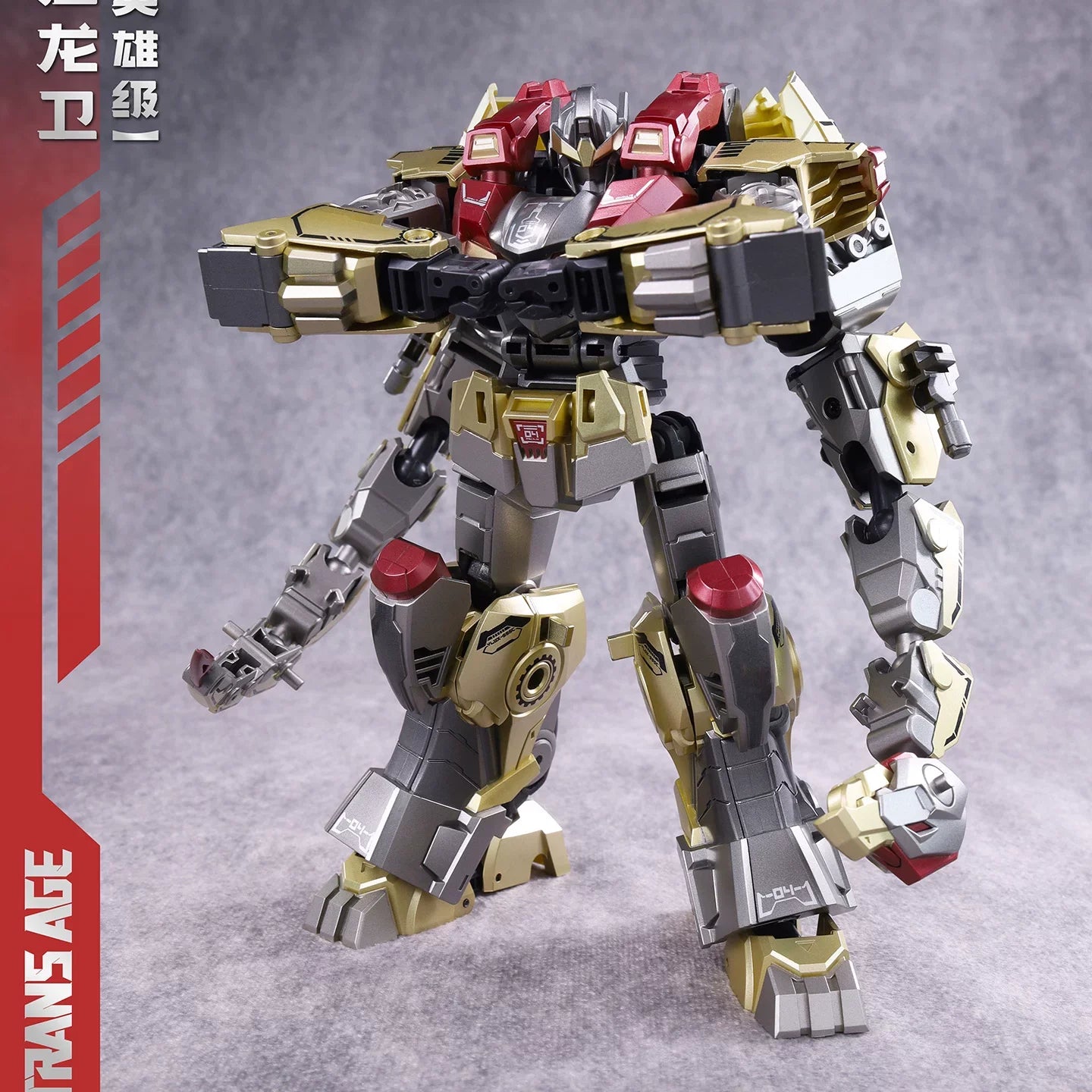 18cm TA-HYl003 Brontosolid Transformable Combineable Action Figure Alloy Frame Mecha Collectible Model Toy Desktop Ornament Gift