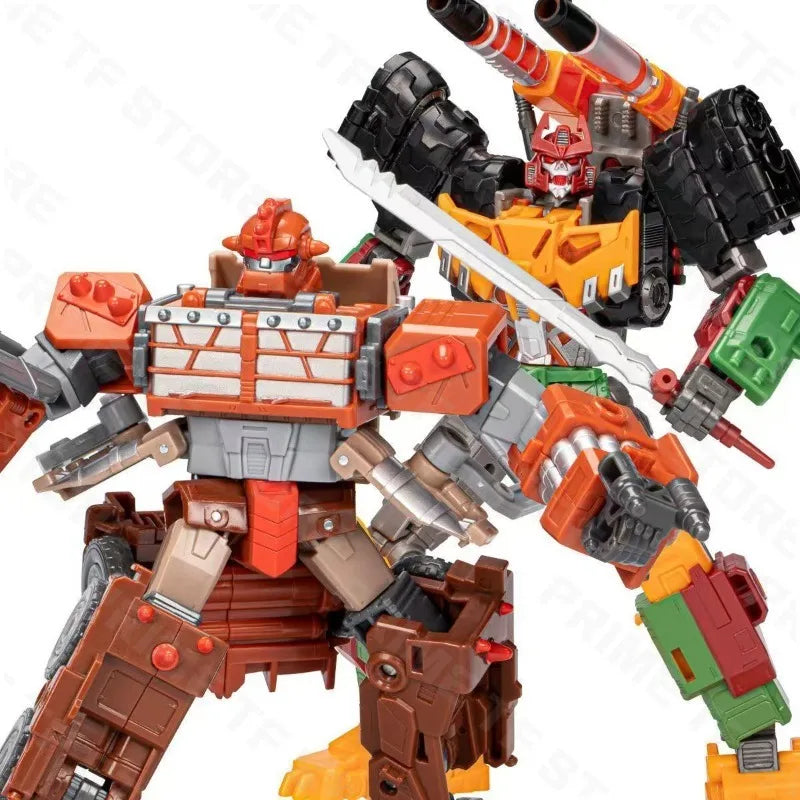 Original Hasbro Transformation Toy Legacy Evolution TRASHMASTER Voyager V-Class Anime Figure Toys Collection Model