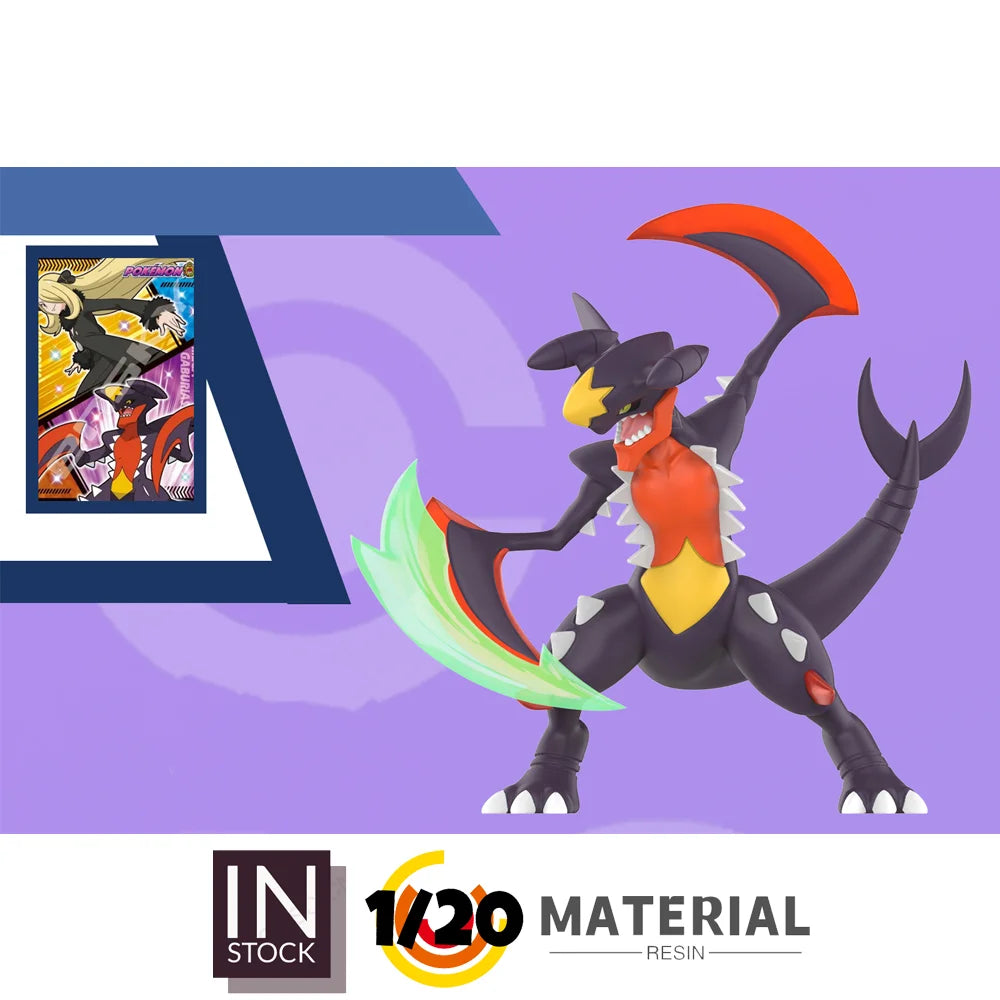 [In Stock] 1/20 Resin Figure [LUCKY WINGS] - Cynthia & Mega Garchomp