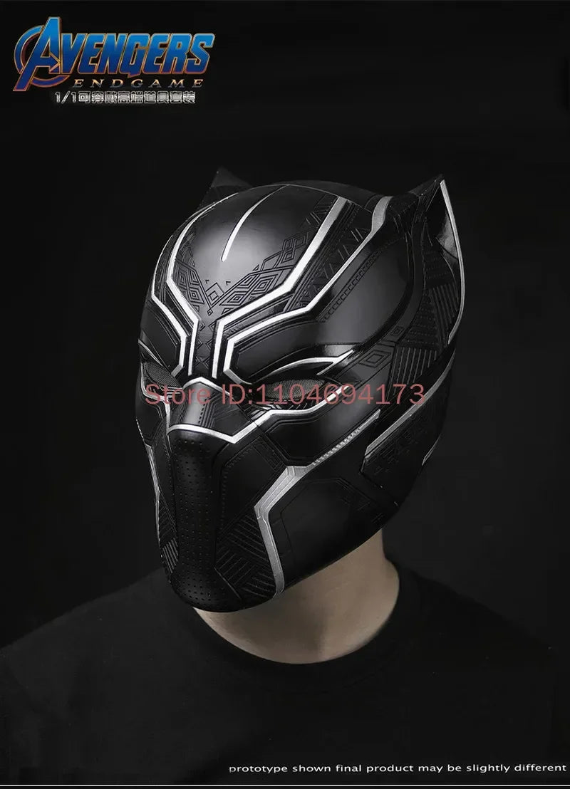 Marvel Black Panther Helmet Cosplay Mask Wearable Killerbody Anime Supermodel Thousand-Year Mechanical Costume Accessory