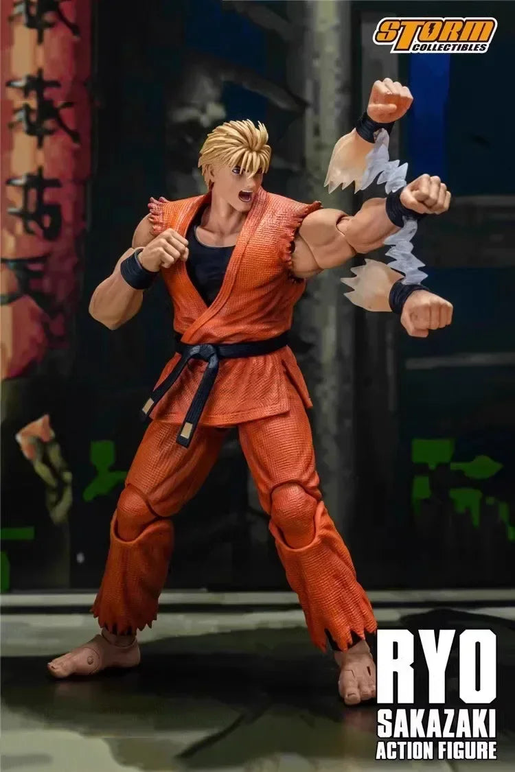 【MT】In Stock Original Storm Toys King of Fighters 98UM Ryo Sakazaki Complete Set of 6-inch Action Figure Model Toy Series