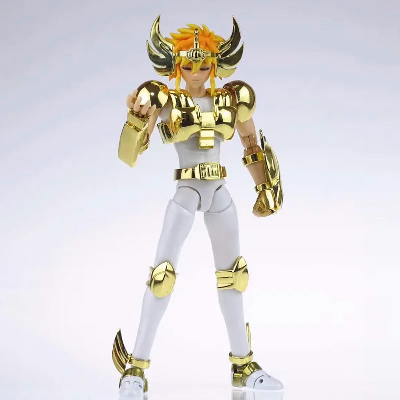 MMD Hyoga Figure Saint Seiya Myth Cloth EX Action Figuras Toys Manga Figurine Anime Peripheral Collection Model Gift for Kids