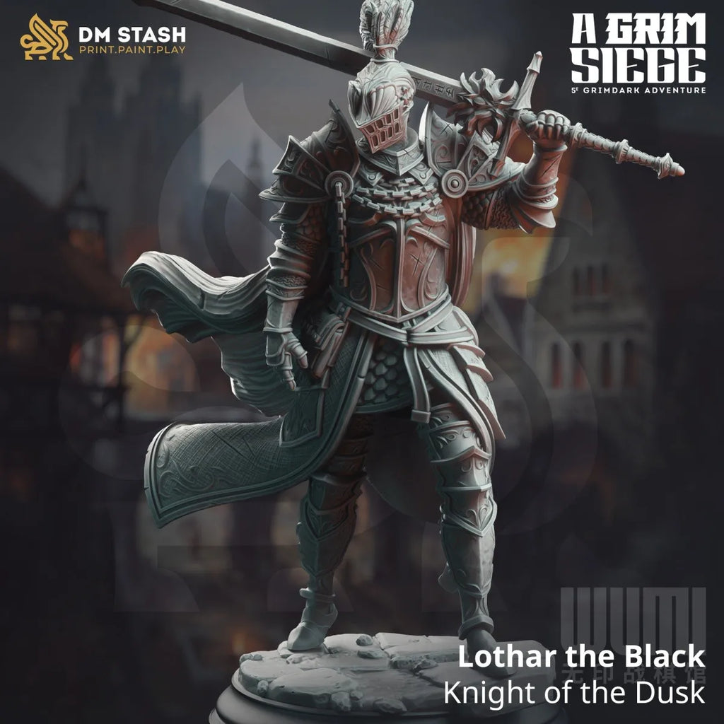 Original 3d Printed Knight'S Siege Series Wizard Angel Human Orc Half-Elf Dragon D&D Miniatures Action Figure Decoration Model